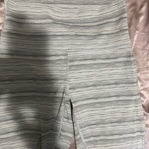 Striped High-Waisted Leggings